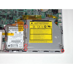 Замена жесткого диска PowerBook G4 Aluminium 15 